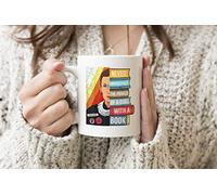 Never Underestimate Power of A Girl With Book RBG Ruth feminism Tasse à Thé Café Blanc Tasse 330 ml Mug Cup