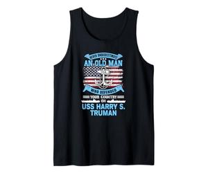 Never Underestimate USS Harry S. Truman CVN-75 Veteran Débardeur