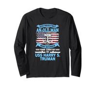 Never Underestimate USS Harry S. Truman CVN-75 Veteran Manche Longue