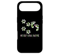 Never Walk a Alone Paw Dog Flower Friends Dog Friends Dog Lover Coque pour iPhone Air