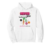Never Without You - I Love You (Graphique d'amitié Amusant) Sweat à Capuche