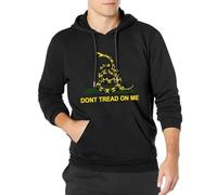 neverchange Dont Tread on Me Gadsden American Flag Conservative Hoody Mens Cotton Hoodie M