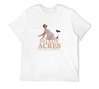 neverchange Men's Ace Ventura Shady Acres Mental Hospital Jim Carrey Tutu Pet Detect T-Shirts White 3XL