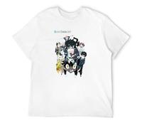 neverchange Men's Blue Exorcist T-Shirts White XXL