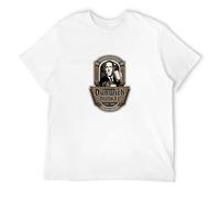 neverchange Men's Dunwich Dunkel Arkham Lovecraft Beer City T-Shirts White S