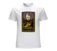 neverchange Men's Hellraiser V1 Clive Barker Movie Poster 1987 Mens T-Shirts White M