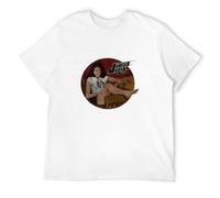 neverchange Men's Jungle Julia Vintage - Quentin Death Film Stuntman Tarantino Proof Mike T-Shirts White XXL