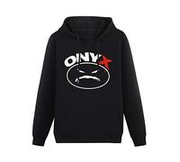 neverchange Men's Night Spread Onyx Logo (1) Hoodies Pullover Sweatshirs Heavyweight Hooded S