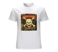 neverchange Men's Short Sleeve Steve Earle Copperhead Road Mens T-Shirts White XL
