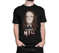neverchange Men's Silent Hill Alessa T-Shirts Black M