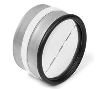neverest® RKI 125 mm Clapet Anti Retour et Joint Caoutchouc pour Tuyaux Ventilation Intérieur