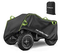 Neverland ATV Cover, Waterproof Heavy Duty 4 Wheeler Cover with Buckle, Dustproof Anti UV Windproof All Weather Outdoor Storage Quad Cover for Polaris Sportsman Yamaha Honda Coleman XXL