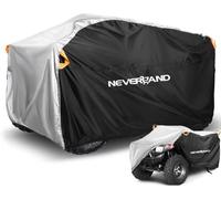 NEVERLAND Bâche Protection Quad XXXL 190T - Imperméable Double Face - Protection Neige Pluie UV Exterieur - Noir Argent 256*110*120cm