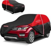 NEVERLAND Bache Voiture Exterieur Bache Housse - Bache de Protection Exterieur SUV Résistant à l'eau Protection Solaire Protection Contre la Saleté 210D Oxford 2000PA XL 510x200x180CM