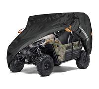 NEVERLAND Housse de Protection imperméable Robuste pour 4 à 6 Places côte à côte 4 Portes avec Bande réfléchissante Compatible avec Polaris RZR General Can-Am Yamaha SxS