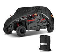 NEVERLAND Housse de Protection pour UTV en Tissu Oxford imperméable et Robuste Compatible avec Polaris RZR Yamaha Can-Am Defender Kawasaki Ranger 4 Places (jusqu'à 429,3 cm)