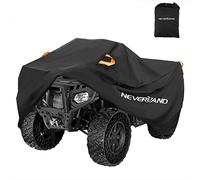 NEVERLAND Housse imperméable et robuste pour 4 roues et quads, toutes saisons, résistante aux intempéries et avec protection UV pour Polaris, Yamaha, Suzuki et Honda (noir, XXL)