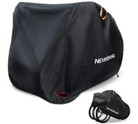 NEVERLAND Housse Velo Exterieur Protection - 210D Oxford Cloth Housse de Protection Imperméable à L'eau à la Poussière et aux U,avec Bandes Réfléchissantes Convient à 3 Bicyclettes 205x108x115cm