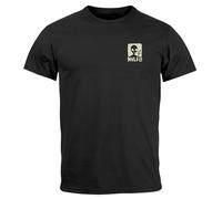 Neverless® T-shirt OVNI pour homme - Motif raton laveur extraterrestre - Impression photo - Style urbain tendance, Ufo Raton laveur imprimé dans le dos noir, M