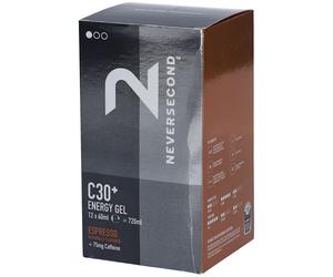Neversecond™ C30 Energy Gel Espresso 12x60 ml gel Sachet(S)