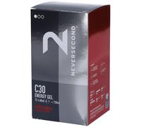 Neversecond™ C30 Energy Gel Fruit Punch Sachet(S) 12x60 ml