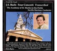 Neville Marriner & Academy of St Martin-In-Fields - Oboe Violin & Flute Works / 4 Concerti-Bach, J.S