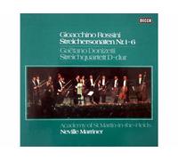 Neville Marriner / Academy of St. Martin-in-the-Fields DECCA - Gioacchino Rossini Streichsonaten Nr. 1-6 / Gaetano Donizetti D-dur [Vinyle LP record]