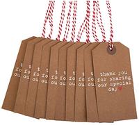 Neviti Just My Type-Bagages Étiquettes en papier Marron 10 x 5 x 0,1 cm