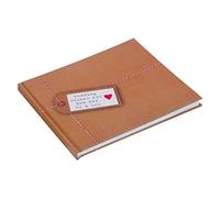 Neviti Just My Type-Livre d'or Papier Artisanal 22 x 19,5 x 1,5 cm