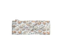 Nevjipu Bandeau pour bébé fille - Nœuds d'été pour cheveux de bébé avec imprimé coquillages pour filles, bandeau élastique doux pour tout-petits de 0 à 6 mois, accessoires essentiels pour nouveau-né