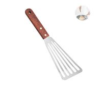 Nevoluxer Spatule Inox Cuisine en Acier Inoxydable - Pelle à Poisson Professionnelle avec Manche Ergonomique - Idéale pour Crêpes, Œufs et Filets de Poisson 1Spatule inox cuisine
