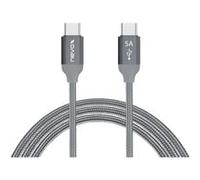 Nevox 1654 câble USB 2 m USB 2.0 USB C Gris, Argent