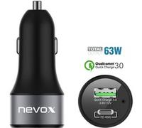 Nevox "1679 chargeur d''appareils mobiles Noir Auto"