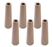 NevPuose Cardboard Yarn Cones Set - 6PCS Knitting Winder Tubes, Weave Craft Accessories, Wool Winding Supplies | Strong Paper Yarn Tubes for Crochet Lovers DIY Textile Making and Hobby Use