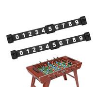 NevPuose Ensemble De Compteur De Scores De Table De Baby-Foot - 2 Pièces, des Numéros Mécaniques, Système Manuel De De Points De Match, Accessoire De Jeu Durable | pour Table De Baby-Foot, Jeu De