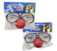 NevPuose Eyewear - Humorous Party Glasses, Male Female Costume Accessory, Unique Fun Prop | Perfect For Cosplay Family Gatherings Halloween April Fool Entertainment Celebration Accessories