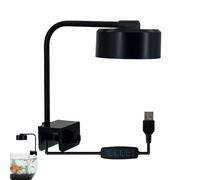 NevPuose Lampes d'aquarium | Lampe d'aquarium lumineuse | Lumière d'aquarium réglable à 360 degrés avec 3 modes de luminosité pour réservoir d'eau salée marine