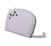 NevPuose Organisateur De Cartes - Mini Case en Cuir PU Slim, Porte-Monnaie De Blocage | Sleeve De Carte De Crédit Compacte, Accessoire De Voyage pour Les Filles, Stockage De Poche Sécurisé, Pochette