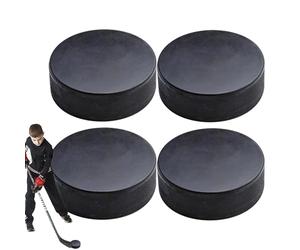 NevPuose Palet de hockey à roulettes, hockey pour entraînement classique, réglementation, taille 4X, fournitures de sport d'intérieur, épaisseur 2,5 cm, diamètre 7,6 cm, équipement d'entraînement pour