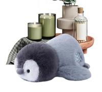 NevPuose Peluche Pingouin - Jouet Animal en Peluche Coussin Mignon - Oreiller Pingouin Doux Et Allongé - pour Les Les Filles Les Garçons Canapé Lit Maison Chambre D'Voiture Anniversaire