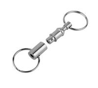 NevPuose Quick Release Keychain Detachable Swivel Key Ring Holder with Secure Lock Split Chain for Bag Purse Belt Backpack Easy Access Daily Carry Organizer Convenient Portable Accessory Gift Use