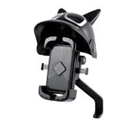 NevPuose Support Téléphone Moto Socle Mobile Rotatif 360° Design Casque