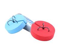 NevPuose Treble Hook Covers EVA Bonnets - Fishing Hook Safety Caps, Jig Lure Protector Sleeves, Tackle Storage Guard Accessories | Thirty Piece Treble Attraction Cover Set for Freshwater Fishing Gear