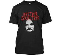 nevr Charles Manson Helter Skelter 52 Shirt Unisex for Men Women Vintage DMN Gift Black L