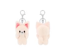 Nevstop 10 cm Porte-clés en peluche Magnétique série « ATE » SKZoo Porte-clés mignon pour les fans de Stray Kids (Foxi.ny)