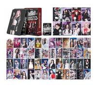 Nevstop 55Pcs BabyMonster Photocards FANCLUB HELLO MONSTIEZ Nouvel Album Cards Mini Merch Photo Cards Baby Monster Poster pour Fans