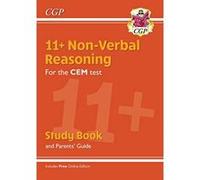 New 11+ CEM Non-Verbal Reasoning Study Book (with Parentse Guide & Online Edition) (CGP 11+ CEM) - [Version Originale] Inconnu (Auteur)