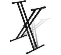 {NEW}1255Magnifique Moderne - Support de clavier de piano réglable Stand pour clavier de piano - Banquette de Clavier MUSICAL double