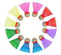 New-12pcs Balles De Badminton Avec Une Grande Stabilité Et Durabilité Pour L'entraînement Et Le Divertissement
