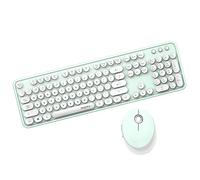 New 2.4G sans Fil Clavier Souris Ensemble rétro Punk Ordinateur Portable Bureau Clavier Souris Souris